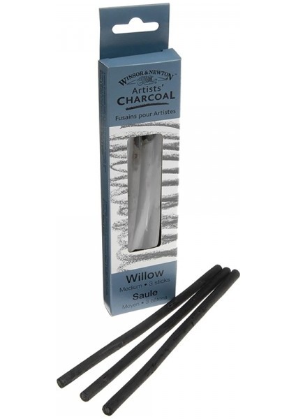 : Willow Charcoal Orta Füzen Seti : 3' Lü fiyatları