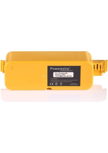 144V 3800 mAh Irobot Roomba 400 Serisi ile Uyumlu Yedek Pil
