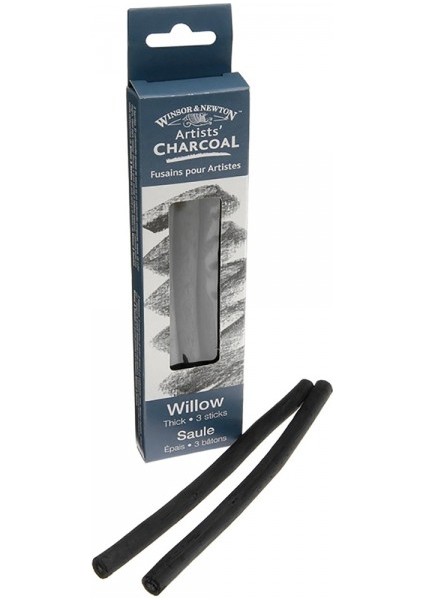 : Willow Charcoal Kalın Füzen Seti : 3' Lü fiyatları
