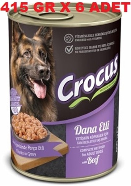 Yet. Köpek Dana Etli Yaş Mama 400G x 6