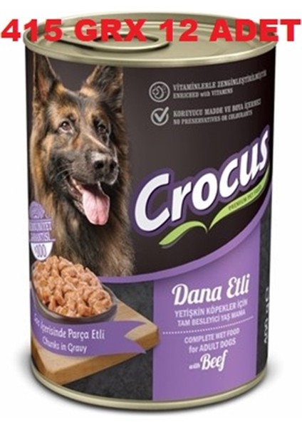 Yet. Köpek Dana Etli Yaş Mama 400G x 12