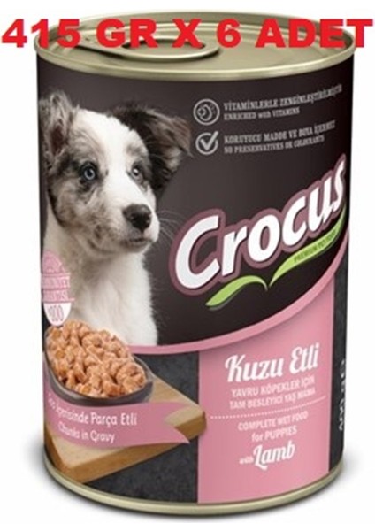 Yav. Köpek Kuzu Etli Yaş Mama 400G x 6