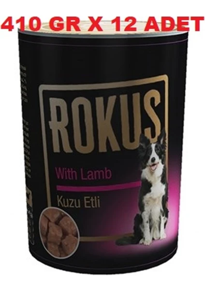 Kuzu Etli Köpek Konservesi 410G x 12