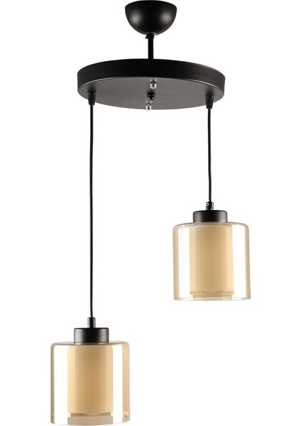 Nitra 2'li Avize Bal Cam modelleri