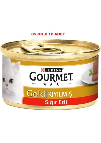Gourmet Kıyılmış Sığır Etli 85 gr x 12