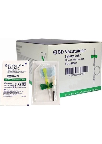 BD Vacutainer Bd 367282 Blood Collection Set 21g 50 Adet