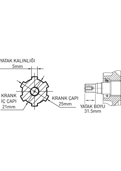 Kama By Reıs KDK178FH Dizel Motor fiyatları