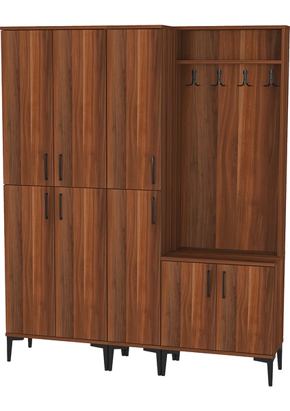 Rose-1-3-4 Portmanto Vestiyer Ayakkabılık RS05