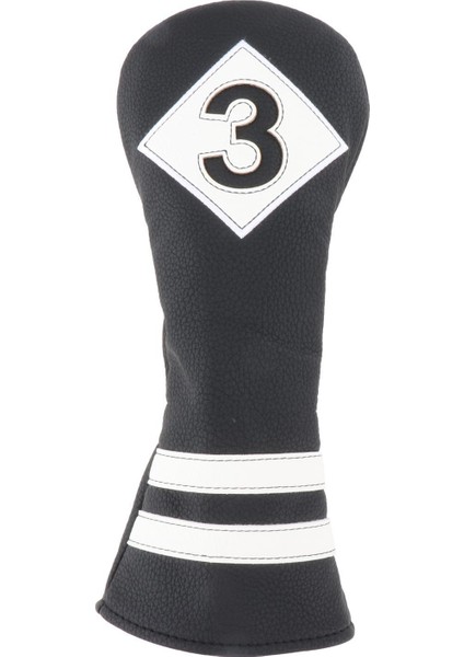 Golf Şaft Aksesuarları Kulübü Başı Siyah Beyaz 3 (Yurt Dışından) fiyatları