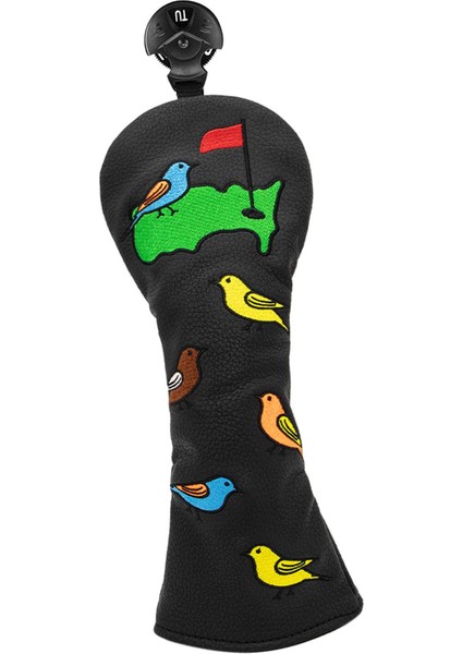 Dayanıklı Golf Ahşap Headcover Koruma Kılıf Kılıf Kılıfı No. Tag Ut ile (Yurt Dışından)