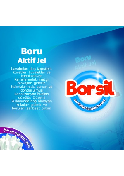 Boru Aktif Jel 1 L