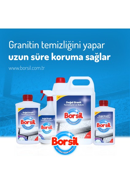 Doğal Granit Temizleyici ve Bakım 500 ml