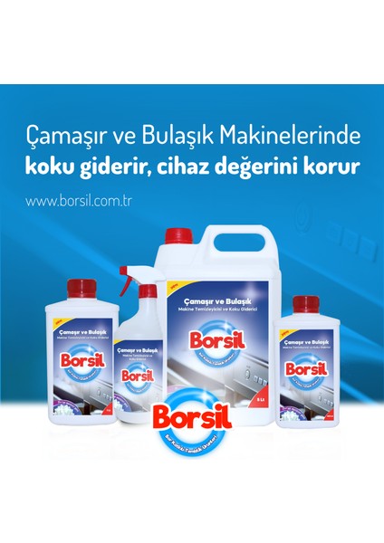 Çamaşır ve Bulaşık Makinesi Koku Giderici 5 L