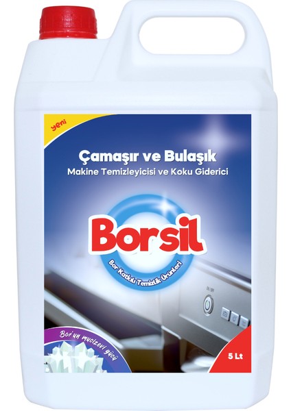 Çamaşır ve Bulaşık Makinesi Koku Giderici 5 L