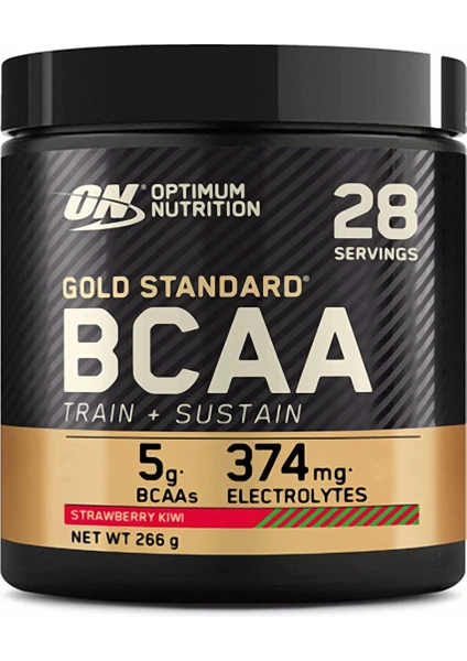 Optimum Nutrition Gold Standard Bcaa Strawberry Kiwi Flavour 28 Servis