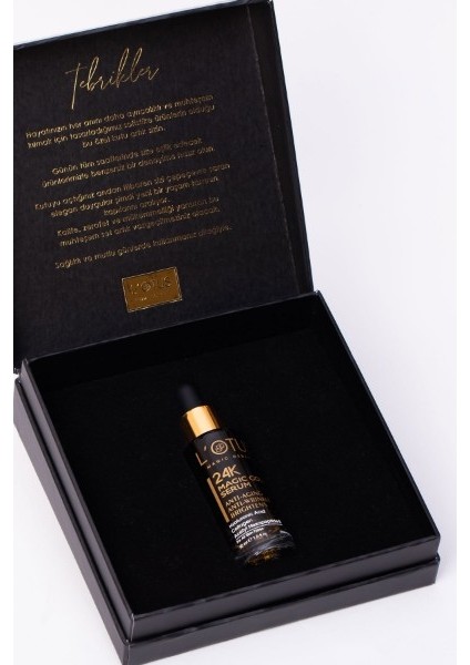 24K Altın Parçacıklı Gold Serum 30 ml