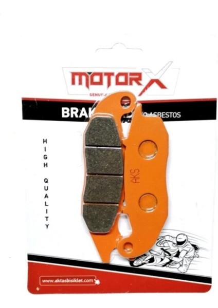 Honda Cbr 125 Motosiklet Ön Fren Disk Balatası | Turuncu