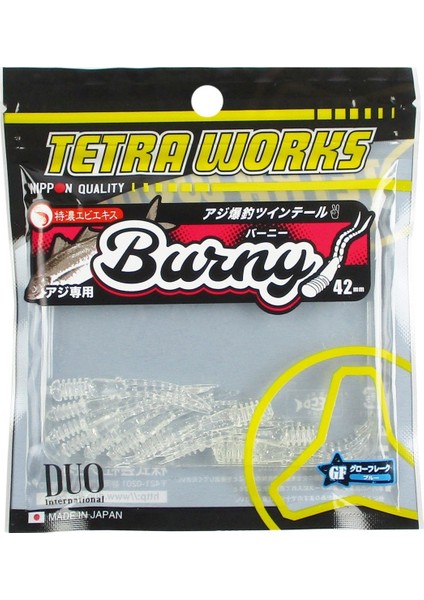 Tetra Works Burny Lrf Silikon 42MM. S511 Silver Stardust