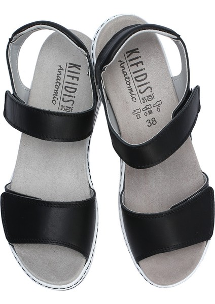 Kifidis Nala 08 Ac-Kifidis Kadın Anatomik Deri Sandalet 35-41