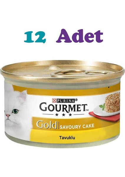 Kıyılmış Tavuklu Kedi Konservesi 85G