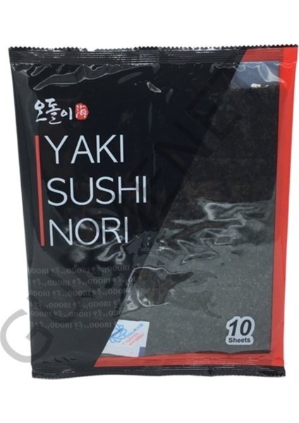 Yaki Nori Sushi Yosunu 10 Yaprak