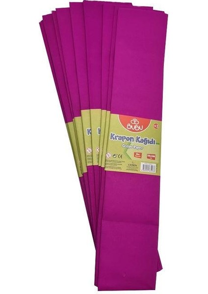 Bubu Krapon Kağıdı 10'lu Paket Mor