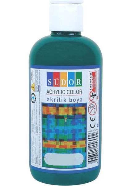 Südor Akrilik Boya 250 ml Turkuaz