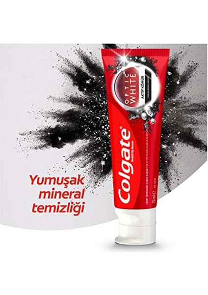 Optik Beyaz Aktif Kömür Diş Macunu 75 ml modelleri