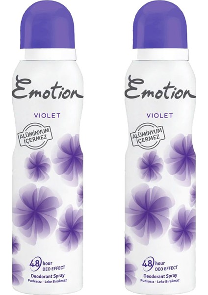 2 Adet Violet Kadın Deodorant 150 ml