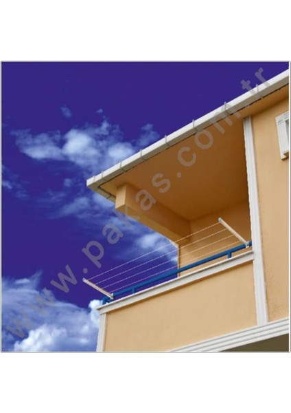 Balkon Çamaşır Kurutma Askısı Askılığı Kare Profil Pks 02