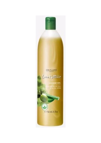 Love Nature Zeytinyağı ve Aloe Vera Özlü Duş Jeli