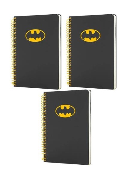 Batman Butik Defter 3 Adet 96 Yaprak 17X24