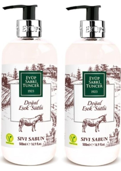 Eşek Sütlü Sıvı Sabun 500 ml x 2