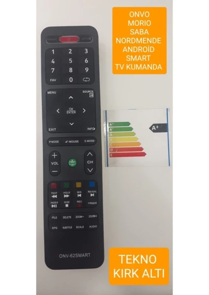 , Morıo, Saba,nordmende Android, Smart Full Hd,led Televizyon Kumanda OV42250