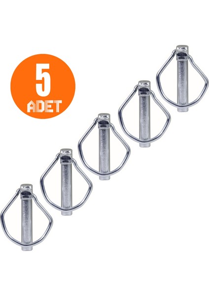 Traktör Pimi Yaylı Pim Kaliteli Çelik 10 Mm-50 Adet indirimleri