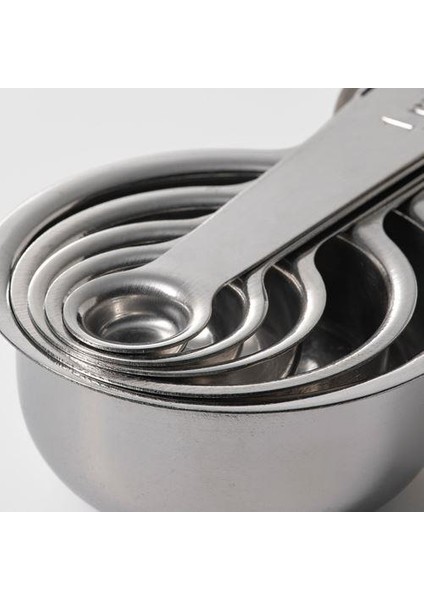 5 Li Metal Ölçek Meridyendukkan Paslanmaz Çelik Pratik Mutfak Gereçleri