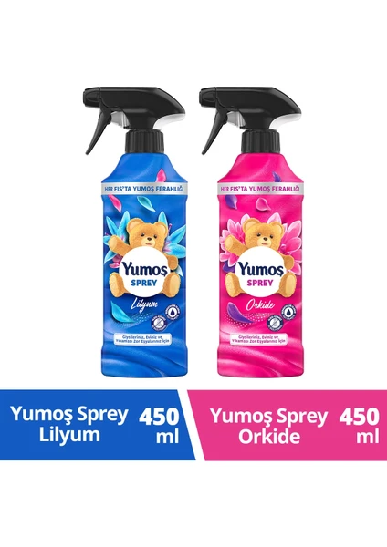 Sprey Yıkaması Zor Eşyalar Için Orkide ve Lilyum 450 ml