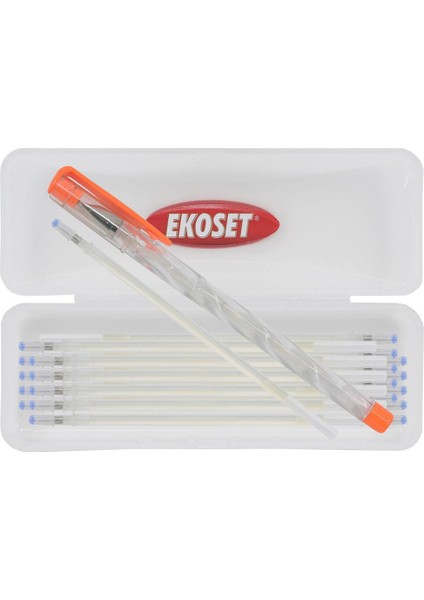 Ultraviyole Görünmez Uv Kalem ve 20 Adet Kalem Içi Ince Tip