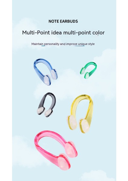 Yüzme Kulak Tıkacı Burun Klipsi Seti (Yurt Dışından) fırsatları