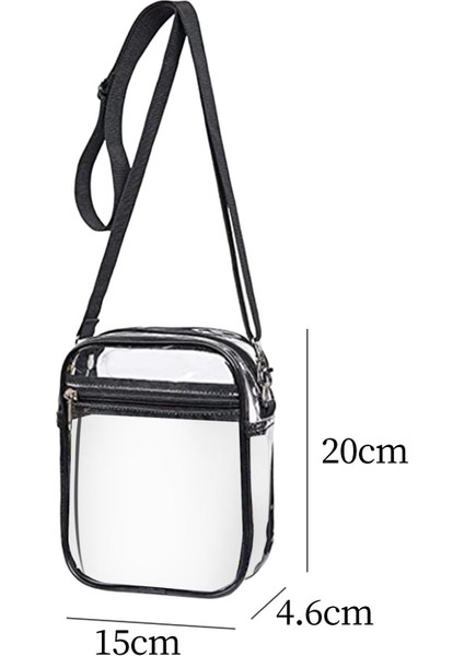 Berrak Çanta Crossbody Çanta Çanta Çanta Jöle Çantaları Stadyum Açık Hava Sporları Küçük modelleri