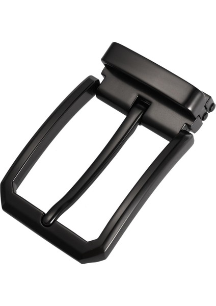 Kemer Toka Değiştirme 1-3/8 "(35MM) Metal Klasik Dikdörtgen Antika Siyah