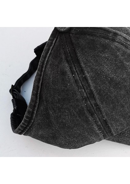 2pcs Ayarlanabilir At Kuyruğu Beyzbol Şapkası Dış Mekan Yürüyüşü Için Arka Şapkalar Black White(Yurt Dışından) indirimleri