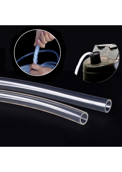 Şeffaf Terazi Hortumu Termosifon Otomobil Kapı Fitili 8 Mm-50 Metre fiyatları
