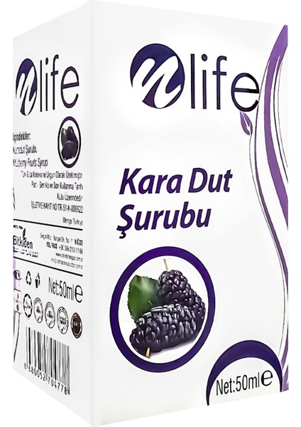 Karadut Şurubu 50 ml