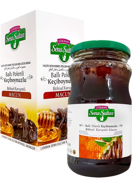 Ballı Polenli Keçiboynulu Bitkisel Karışımlı Macun 420 gr