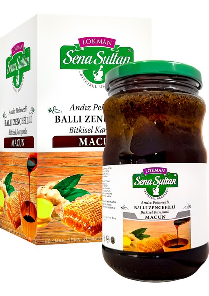 Andız Pekmezli Ballı Zencefilli Bitkisel Karışımlı Macun 420 gr