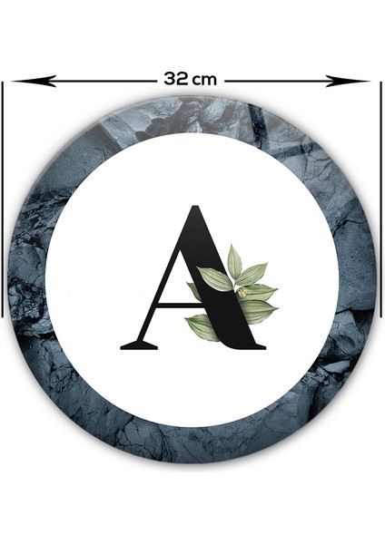 Cam Kesme Tahtası - Cam Kesme Tablası | Harfli Tasarım | Çap32cm modelleri