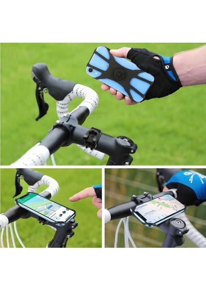 Bisiklet Telefon Tutucu Motosiklet Telefon Navigasyon Tutucu Paket Servis Araç Tutucu Çıkarılabilir (Yurt Dışından) modelleri