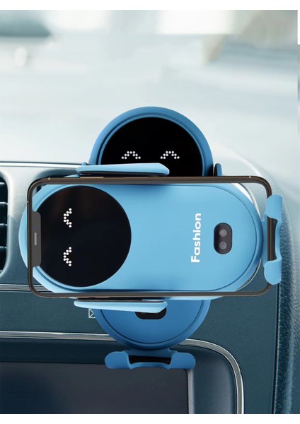 Yeni Araba Sihirli Klip Otomatik Indüksiyon Anahtarı Kablosuz Şarj Cihazı Navigasyon Braketi Araba Cep Telefonu Braketi (Yurt Dışından) modelleri