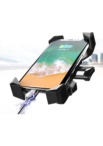 Bisiklet Telefon Tutacağı Açık Sürüş Navigasyon Tutacağı Elektrikli Araç Motosiklet Telefon Tutacağı (Yurt Dışından)